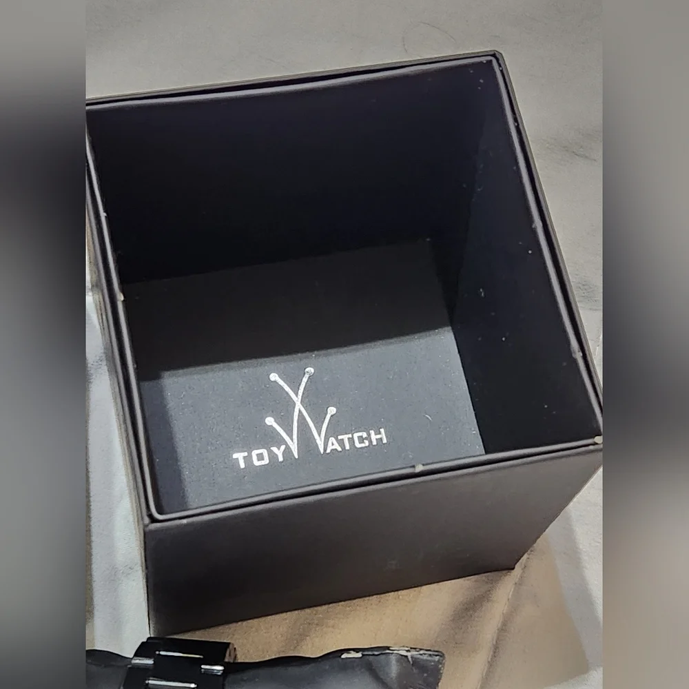 Toywatch Plastermic Fluo XL Unisex Black Watch New In Box